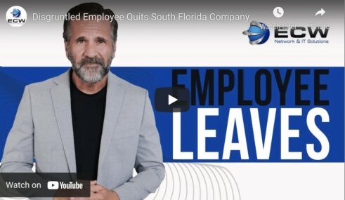Disgruntled Employee Suddenly Quits South Florida Business